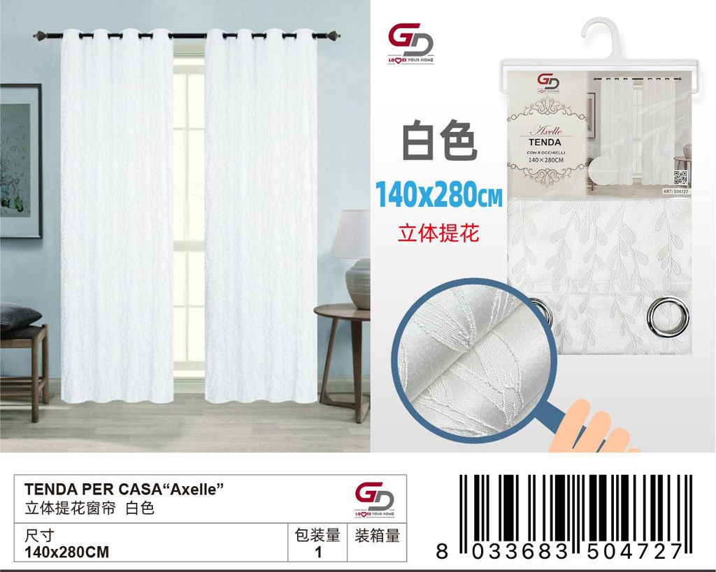 TENDA PER CASA Axelle 140x280