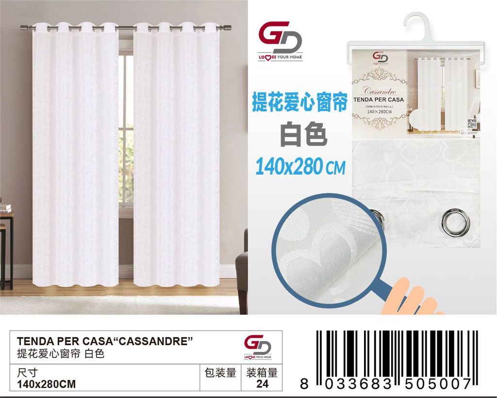 TENDA PER CASA Cassandre 140*280CM