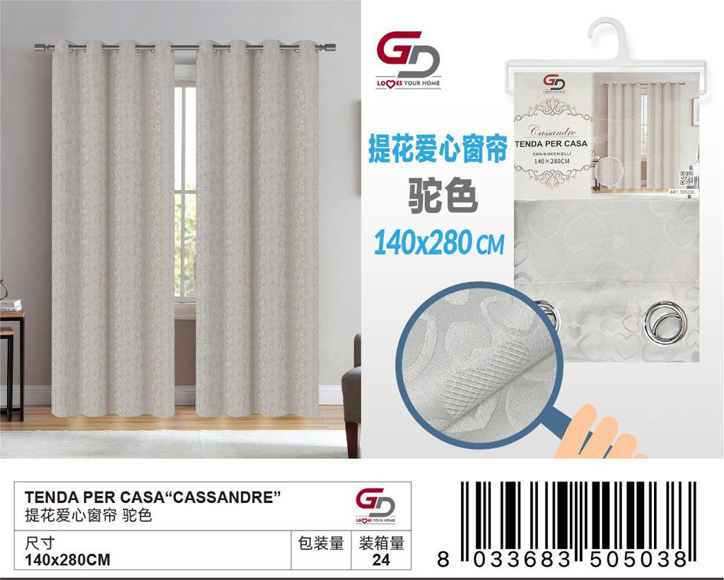 TENDA PER CASA Cassandre 140*280CM