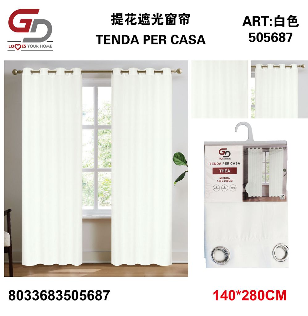 TENDA PER CASA Thea 140*280CM
