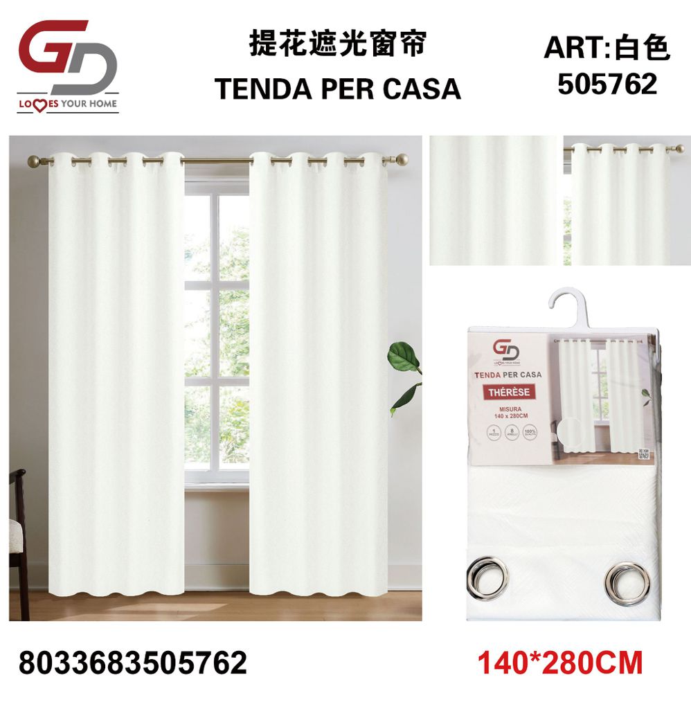 TENDA PER CASA Therese 140*280CM