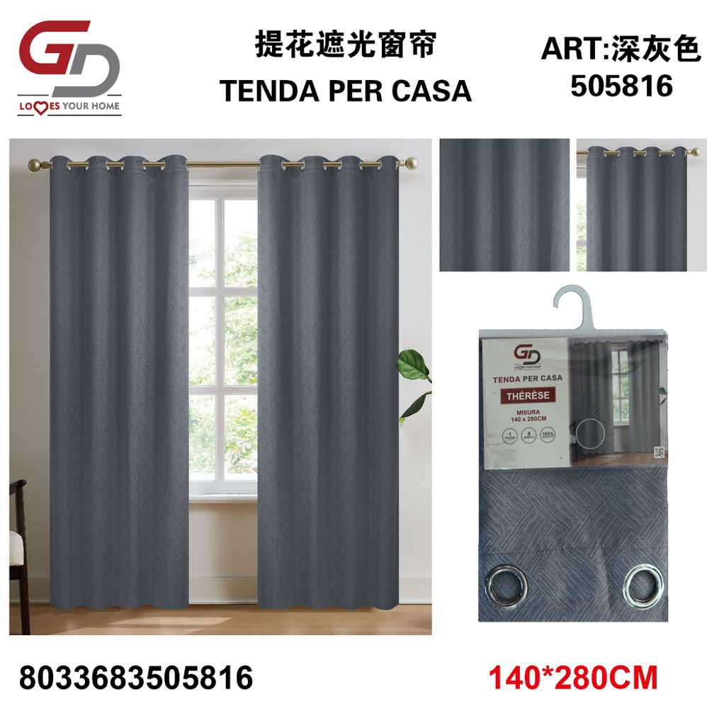 TENDA PER CASA Therese 140*280CM