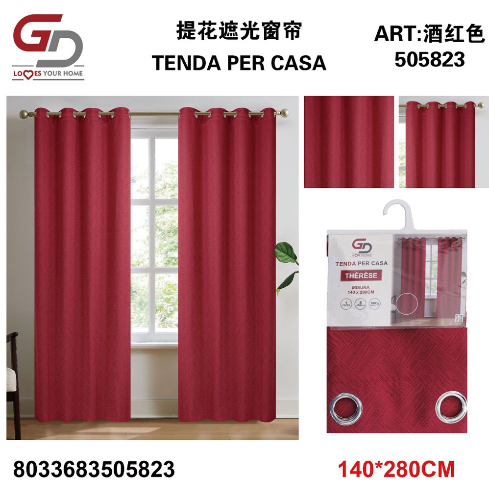 TENDA PER CASA Therese 140*280CM