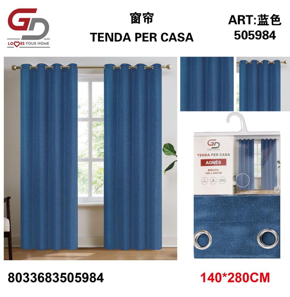 TENDA PER CASA Agnes 140*280CM