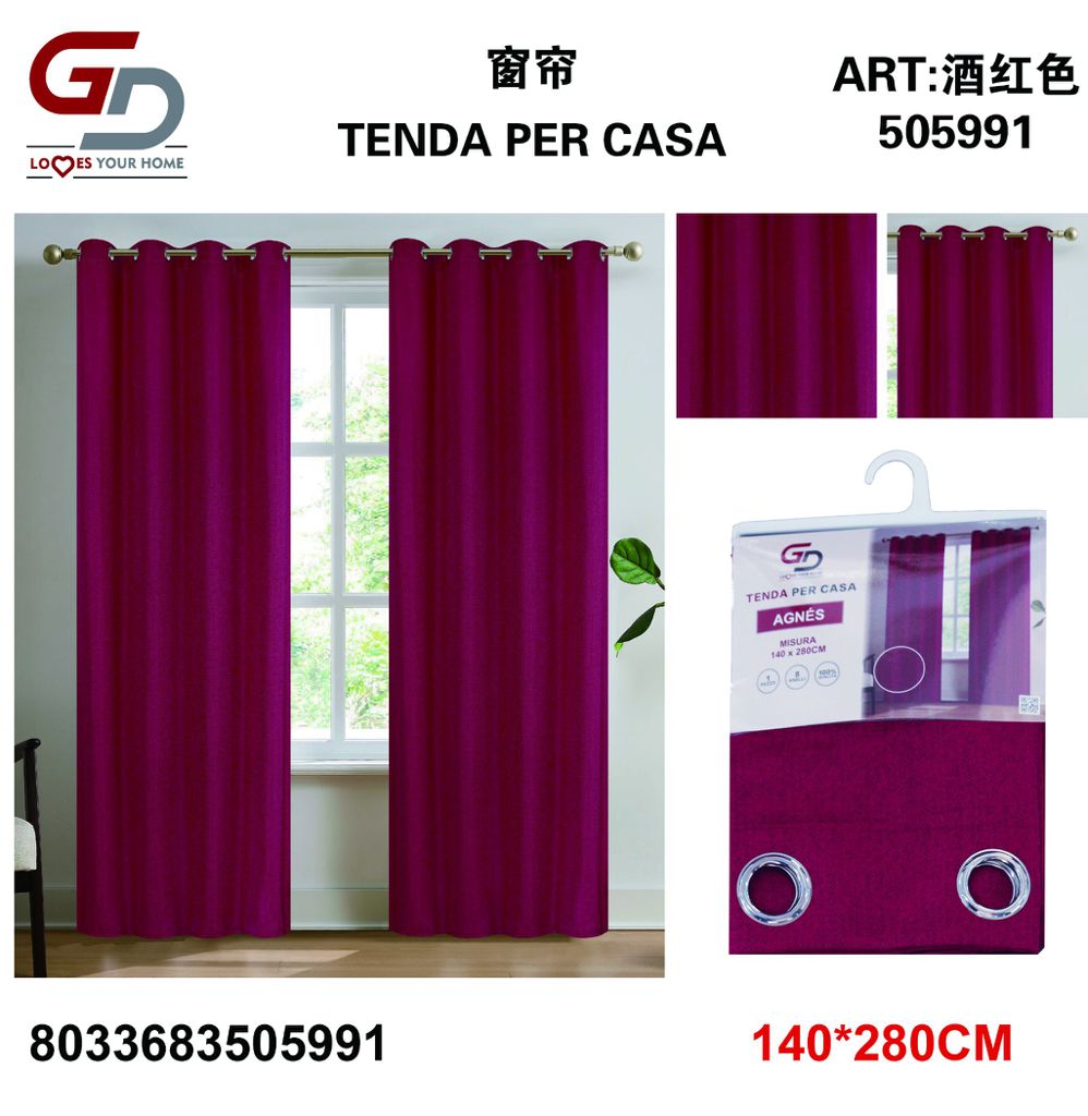 TENDA PER CASA Agnes 140*280CM