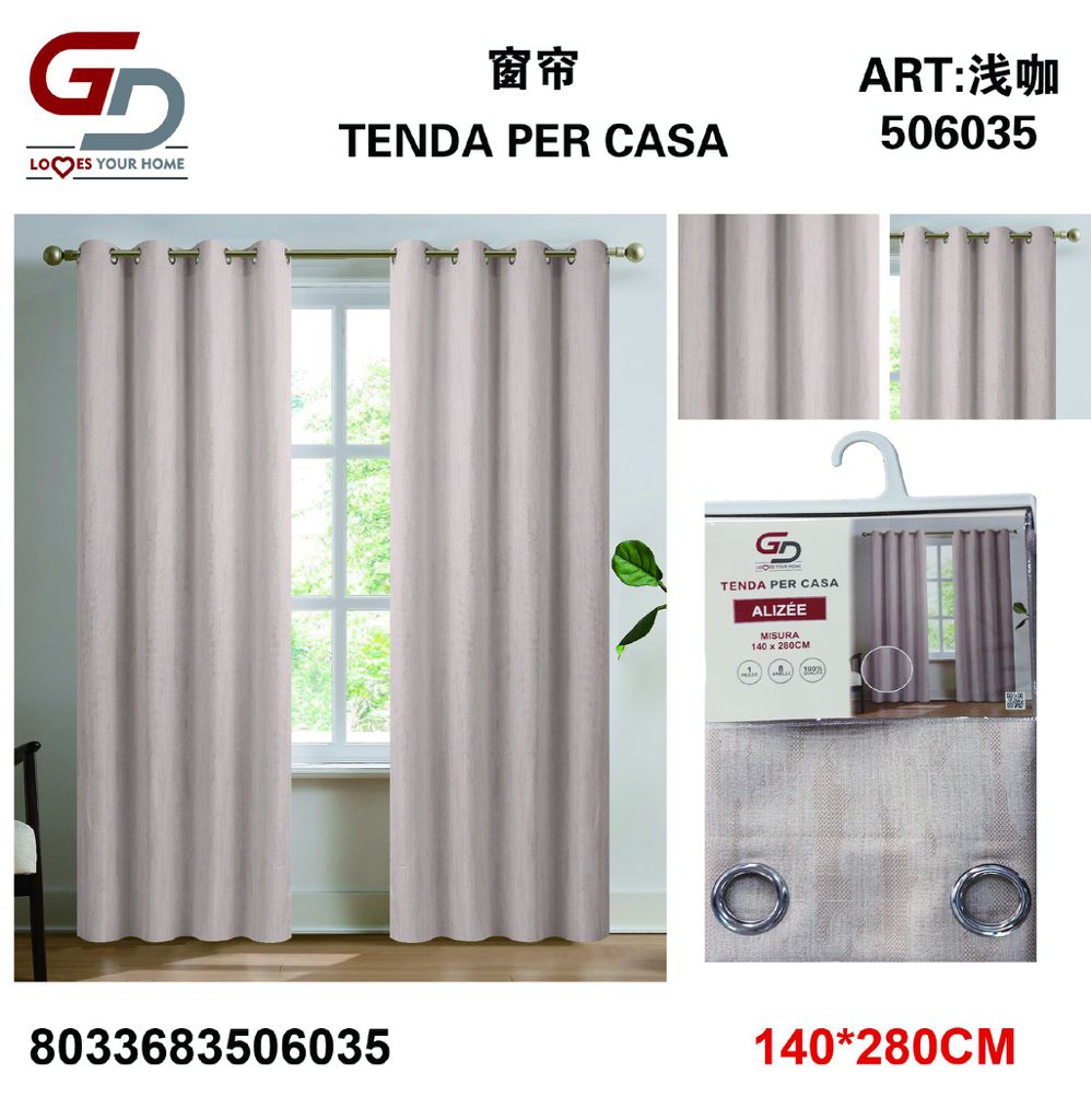 TENDA PER CASA Alexandra 140*280CM