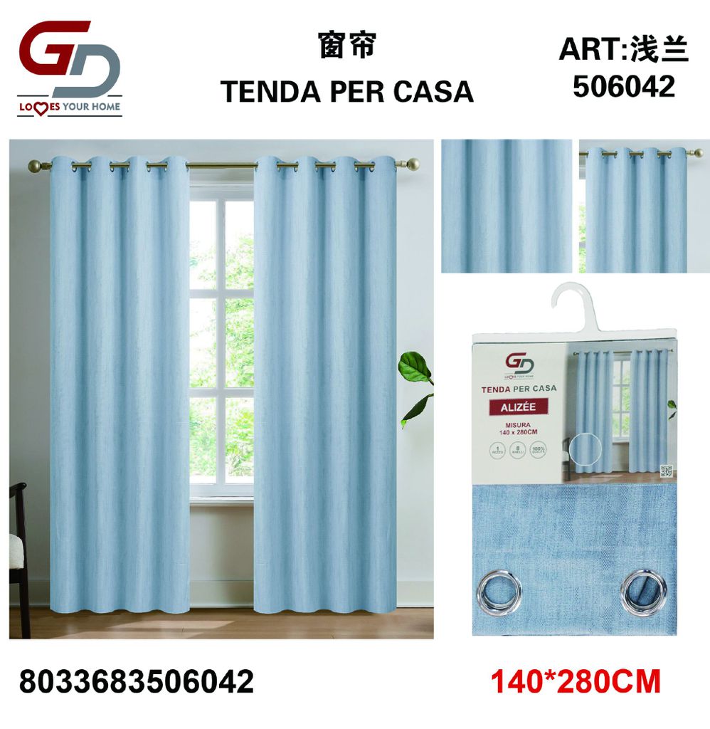 TENDA PER CASA Alexandra 140*280CM