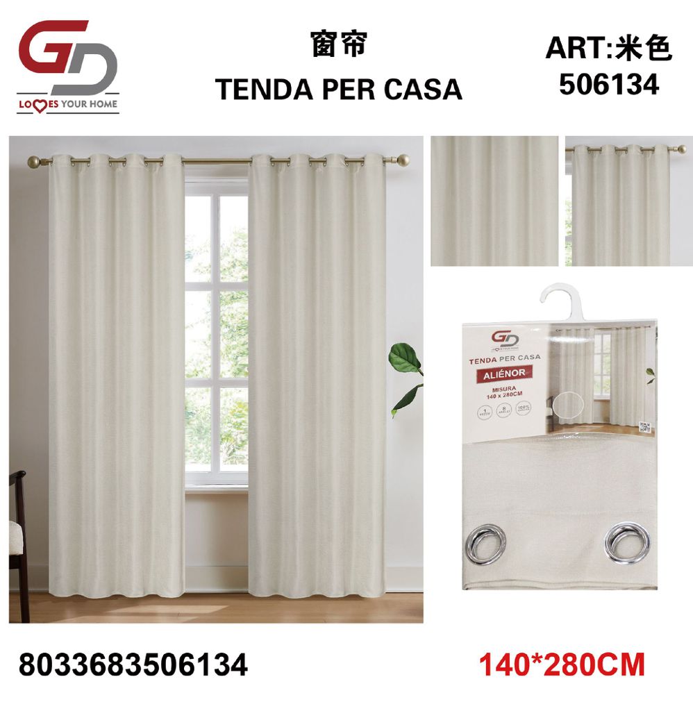 TENDA PER CASA Alienor 140*280CM