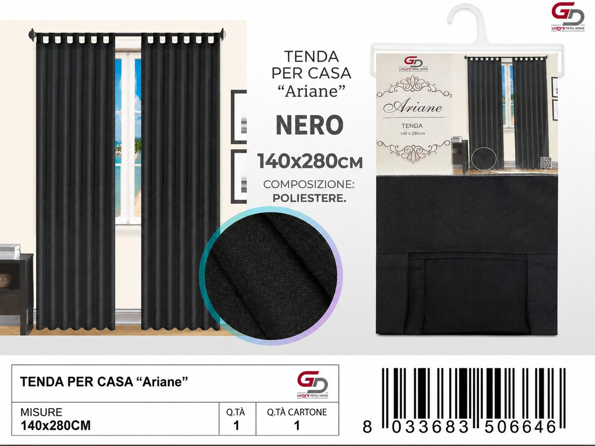 TENDA PER CASA Ariane 140*280CM