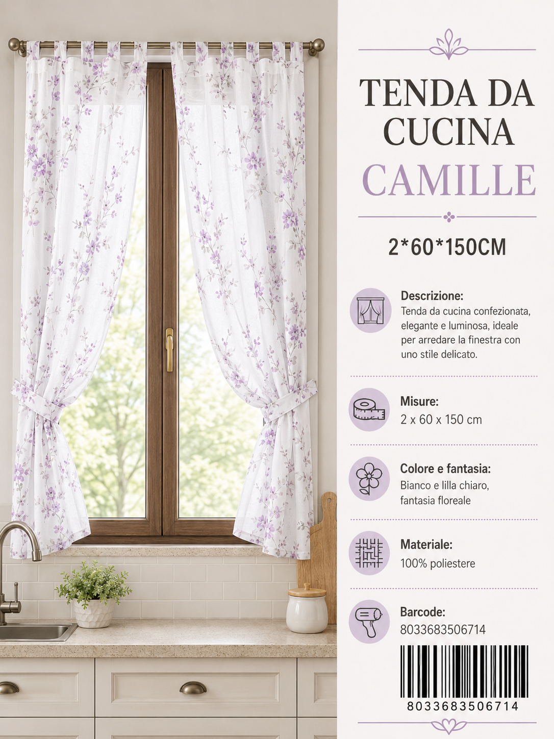 TENDINE LOU 45*150CM - 8033683506714