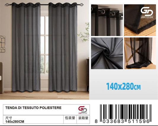 TENDA DI TESSUTO POLIESTERE LALIE 140*280CM