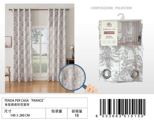 TENDA PER CASA ELISABETH 140*280CM