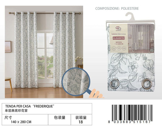 TENDA PER CASA ELISABETH 140*280CM