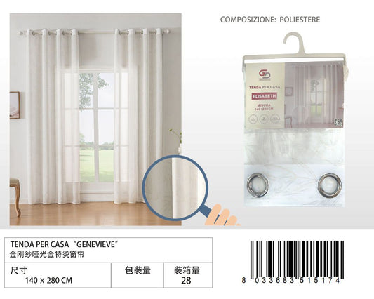 TENDA PER CASA ELISABETH 140*280CM
