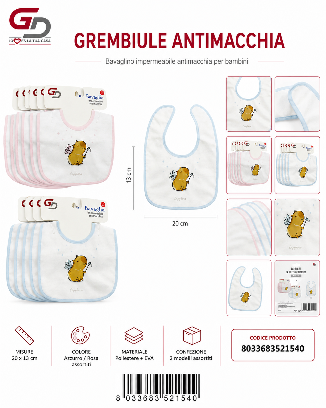 Grembiule Antimacchia