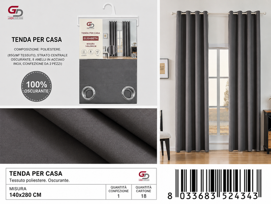 TENDA PER CASA 140*280CM