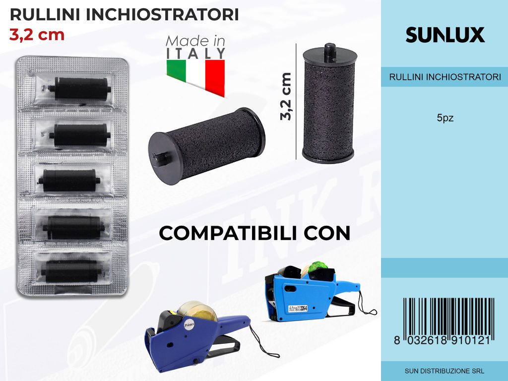 Rullini Inchiostr. Neri X Prezz. ARX200-6/PRA-A6N