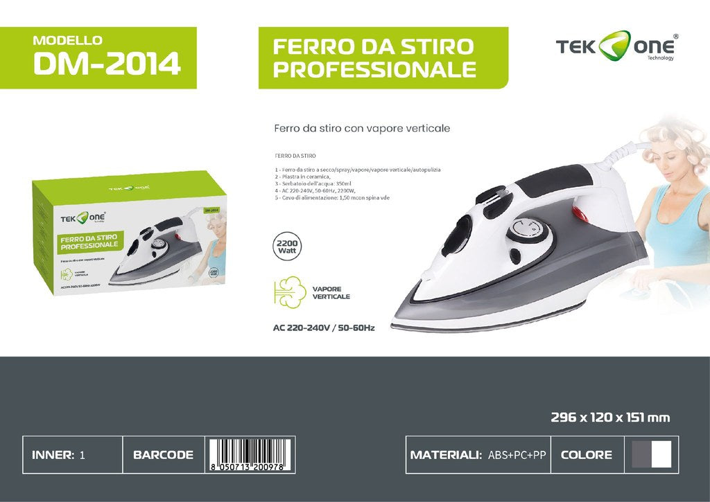 Ferro Da Stiro A Secco 2200W