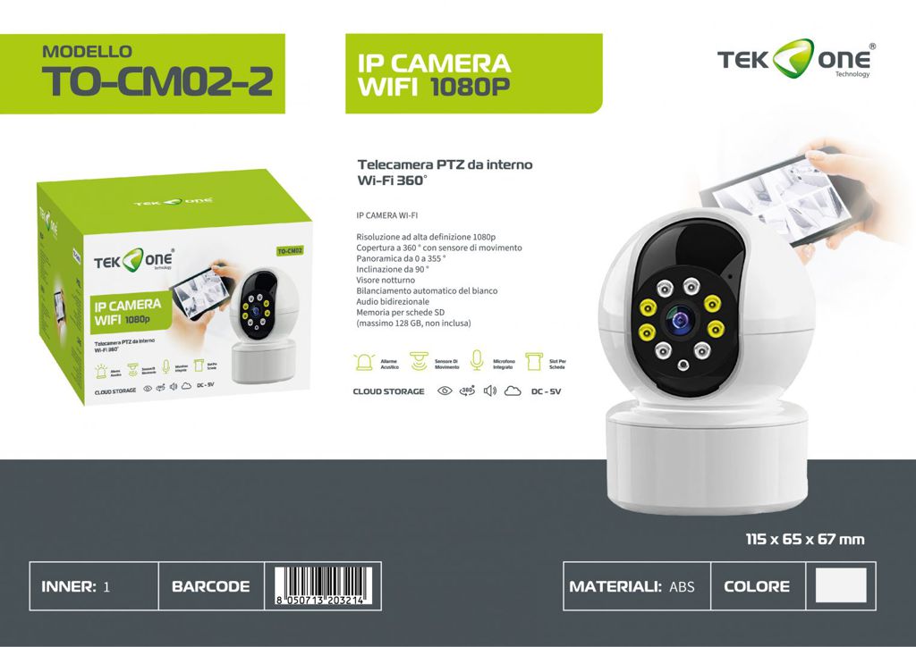 Ip Camera Wifi 2mpx