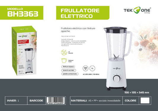 Frullatore Elettrico 220-240V 50-60Hz 300W