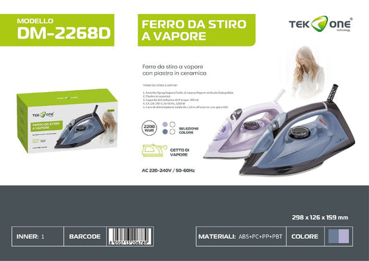 Ferro Da Stiro A Secco 2200W