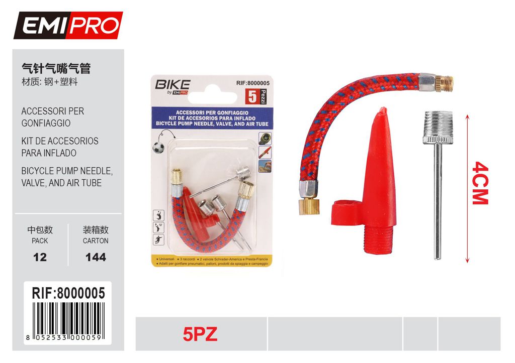 Accessori Per Gonfiaggio