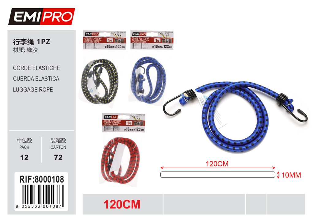 Corde Elastiche 1Pc 10mm*120