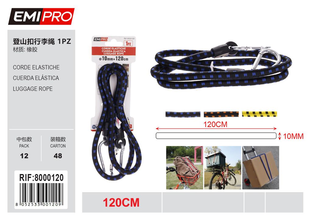 Corde Elastiche 1Pc 10mm*120