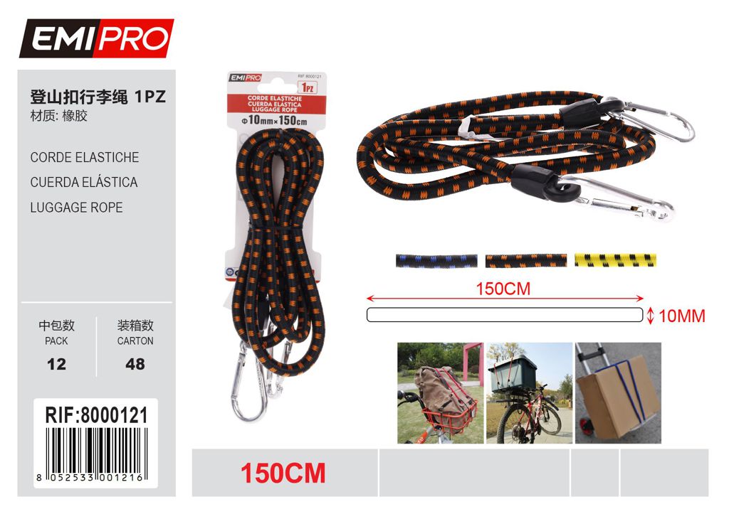 Corde Elastiche 1Pc 10mm*150cm