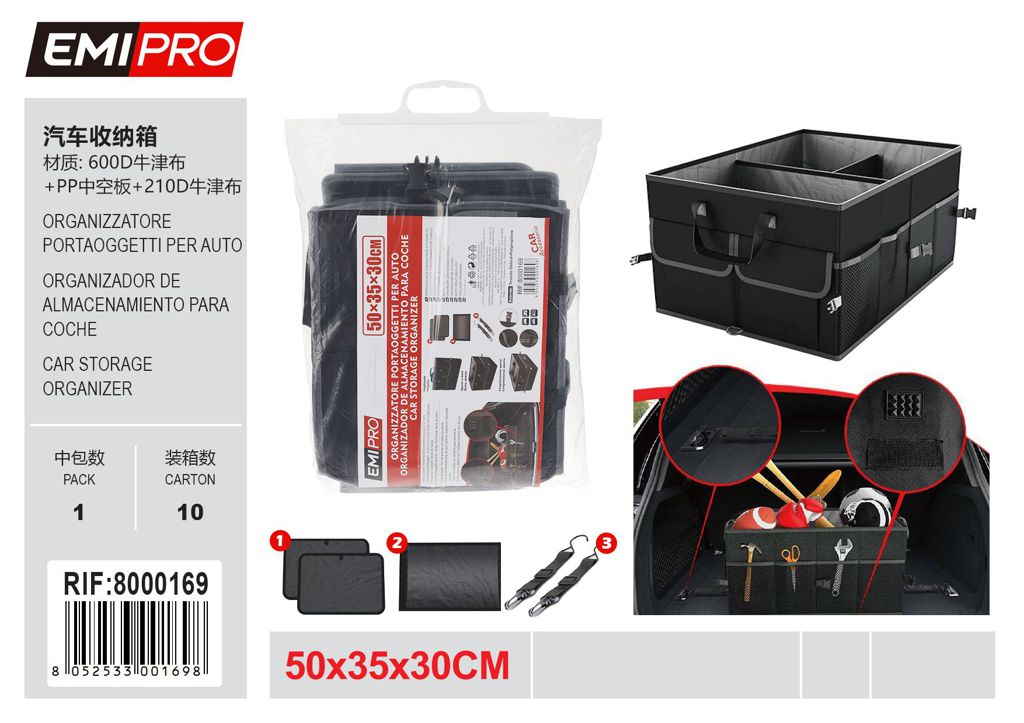 Organizzatore Portaoggetti Per Auto 50*35*30cm