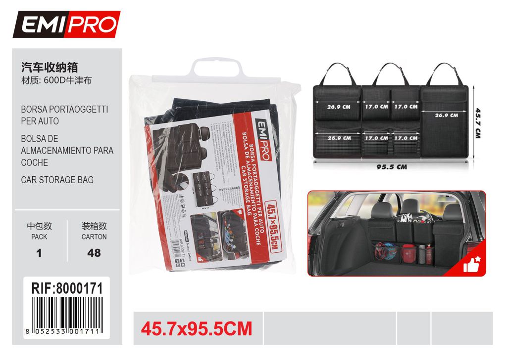 Borsa Portaoggetti Per Auto 45.7*95.5cm