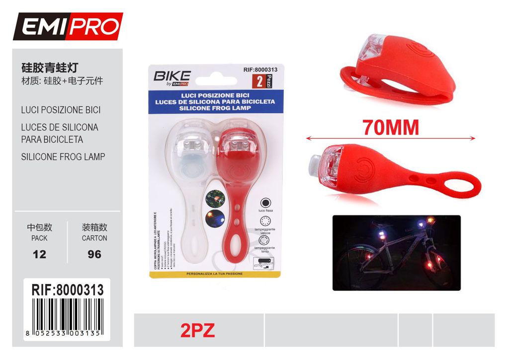Luci Posizione Bici