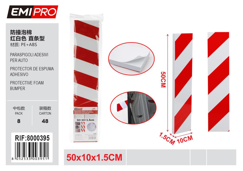50*10*1.5cmparaspigoli Adesivi Per Auto