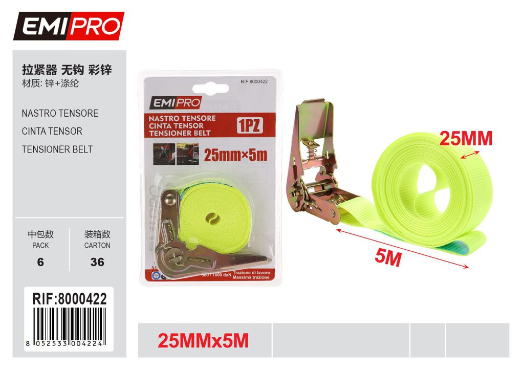 Nastro Tensore 25mm*5M