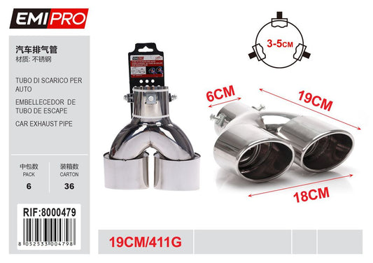 Tubo Di Scarico Per Auto 20.5cm/411G