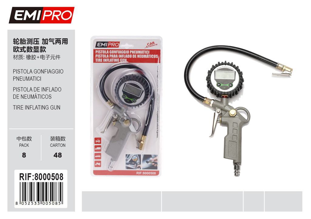 Pistola Gonfiaggio Pneumatici