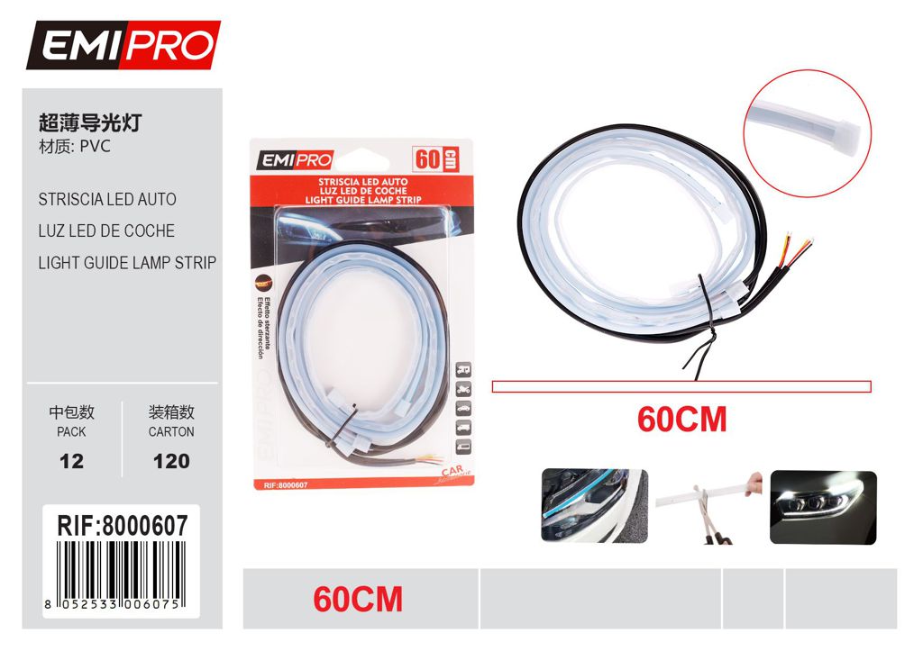 Striscia Led Auto 60cm