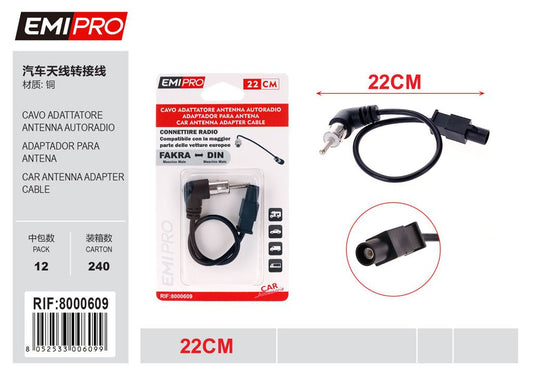 Cavo Adattatore Antenna Autoradio
