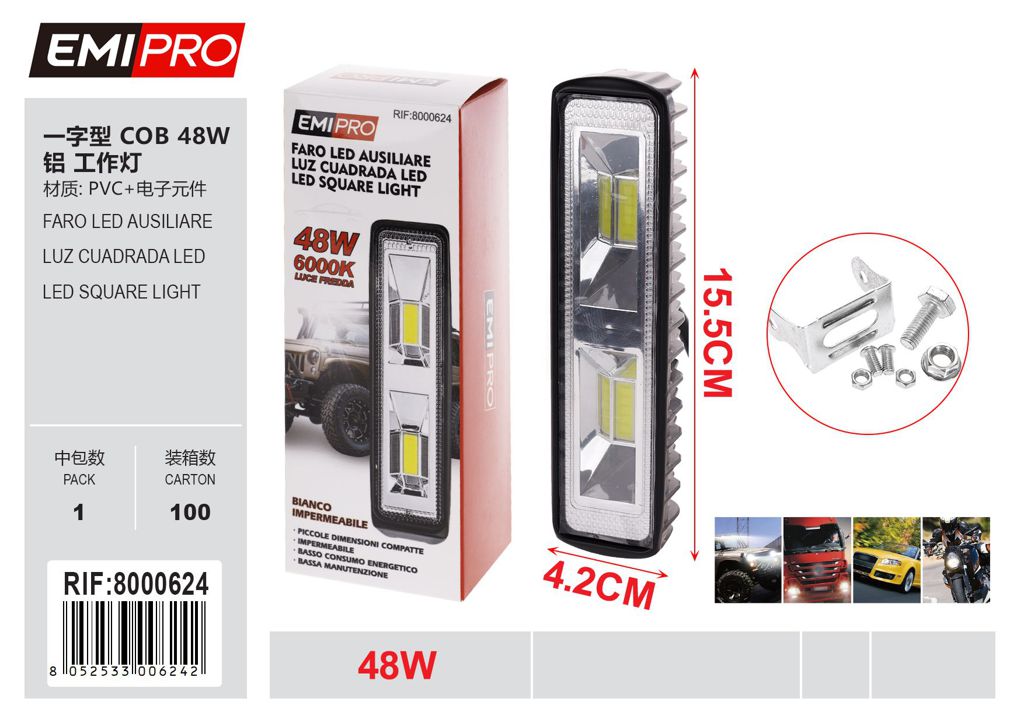 Faro Led Ausiliare 48w