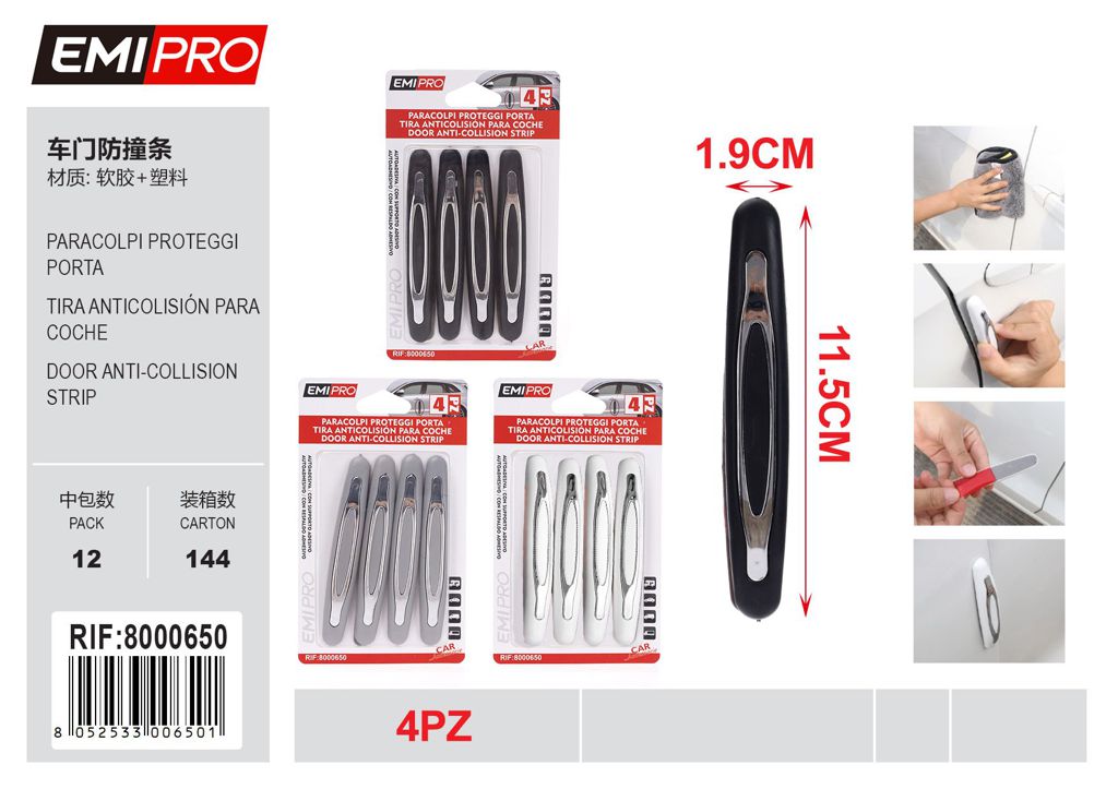 Paracolpi Proteggi Porta 4Pcs