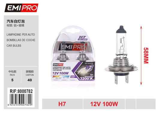 Lampadine Per Auto H7 12v 100w