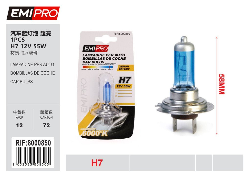 Lampada Da Auto H7 12v 55w