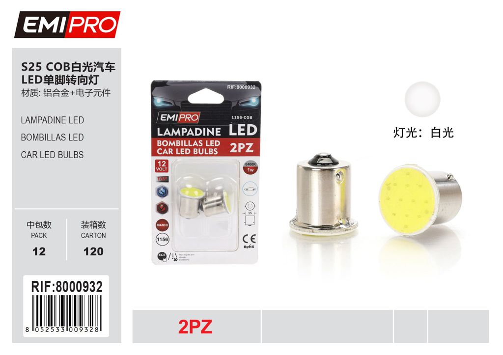 Lampadine Led 2Pcs 12v