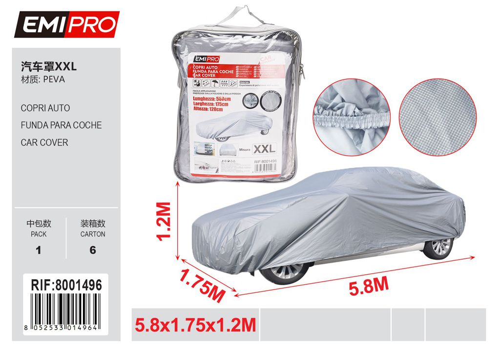 Copriautoxxl 580*175*120cm