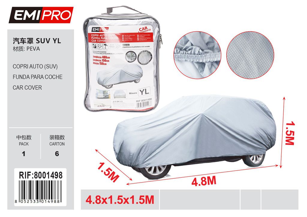 Copriauto Suv Yl 480*150*150cm