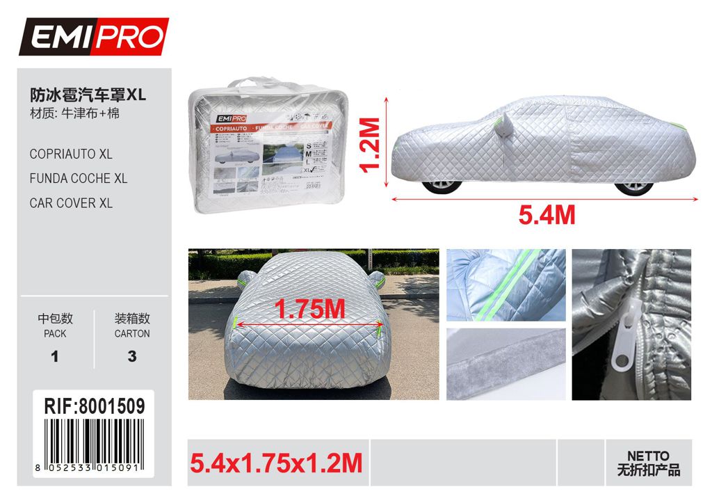 Copriauto Xl 540*175*120cm