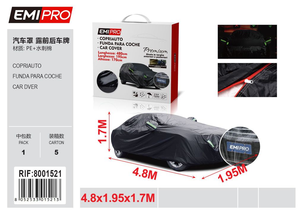 Copriauto 480*195*170