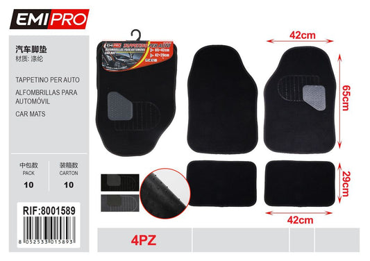 Tappetino Per Auto Set 4
