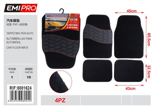 Tappetini Per Auto 4Pcs 1.8kg