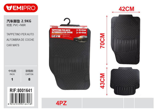 Tappetino Per Auto 4Pcs 2.9kg